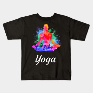 All I Need Is Love And Yoga And A Dog Kids T-Shirt